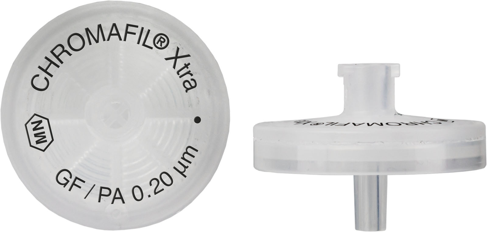 Syringe filters (combi), CHROMAFIL Xtra GF / PA, 25 mm, 1 µm / 0.2 µm