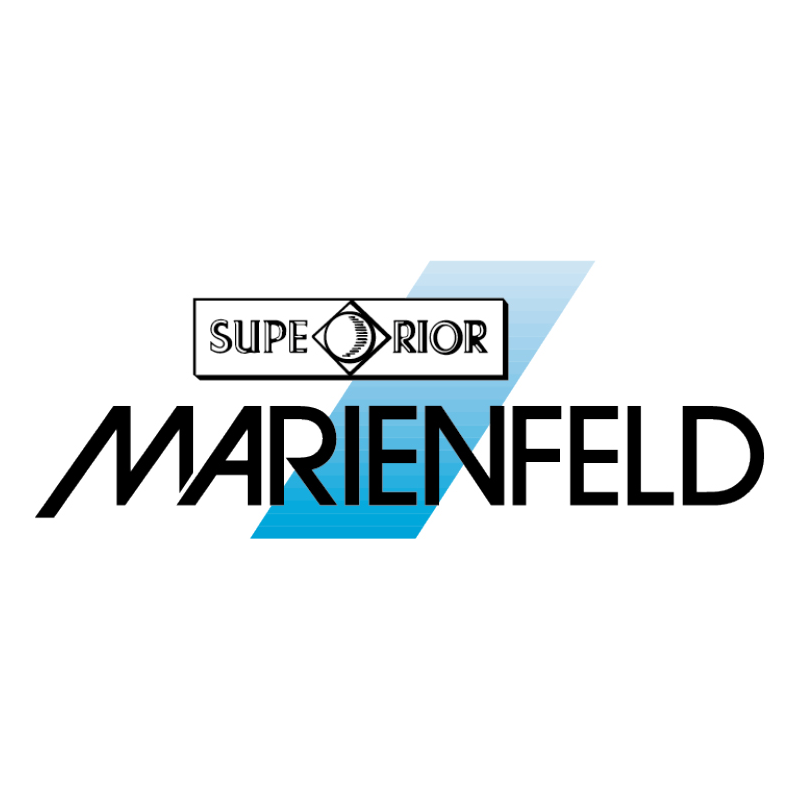 Капельные бутылки с пробкой с плоской головкой Marienfeld 3610005: прозрачное и янтарное стекло, закругленное плечо, минимум 10 штук в заказе