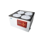 Водяная баня с электрическим нагревом HH.S21-4 Boxun: 4 места, температурный диапазон RT+5 до 100°C, точность ±1°C, мощность 800 Вт, компактные размеры
