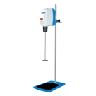 Мешалка верхнеприводная Huxi RWD50E: Объем 20 л, мощность 50 Вт, диапазон скоростей 0-1500 об/мин, надежный мотор, компактный дизайн, простое управление