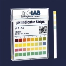 Индикаторные полоски ISOLAB, pH 0,0 - 14,0