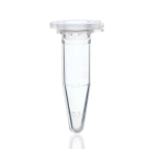 Пробирки микроцентрифужные одноразовые Brand 780540: объем 1,5 мл, РР, с прикрепленной крышкой, макс. RCF 30.000 G, прозрачные, с матовым полем для этикетки