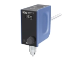 Мешалка верхнеприводная MINISTAR 20 digital: объем 15 л, скорость 0/50-2000 об/мин, вязкость до 10000 мПа·с, класс защиты IP 54. Электронное управление, точная регулировка скорости