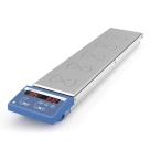 Мешалка магнитная IKA RT 5 с нагревом, 5 мест, объем 0,4 л, платформа 110x495 мм, температура до 120 °С, скорость 0-1000 об/мин