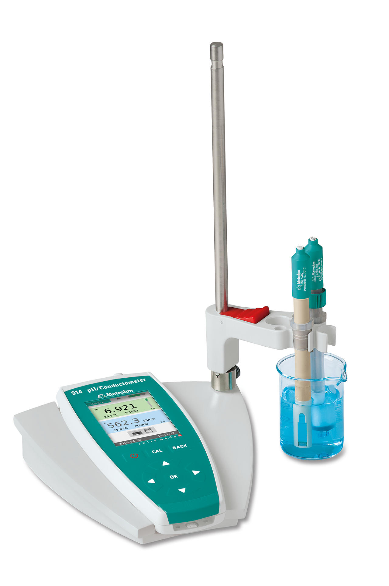 Кондуктометр 914 pH/Conductometer с диапазоном измерения 0,1 мкСм - 500 мСм