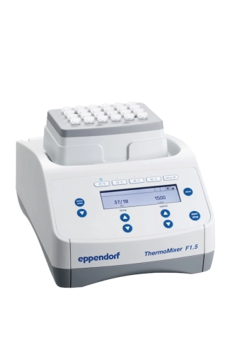 Eppendorf ThermoMixer® F1.5, с термоблоком на 24 пробирки объемом 1,5 мл, 220 – 240 В/50 – 60 Гц