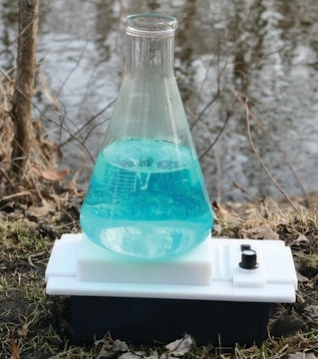 MAGNETIC STIRRER, BATTERY POWERED