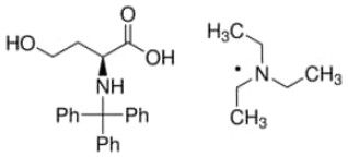 N-TRITYL-L-HOMOSERINE TRIETHYLAMINE SAL&