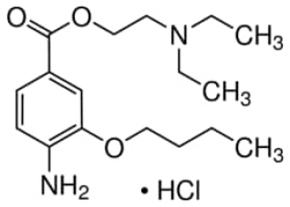 Benoxinate hydrochloride, meets USP test